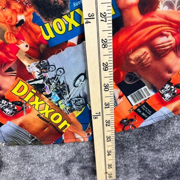 Dixxon Flannel Co The Articles Button Up Short Sleeve Men's 2XL NWT - Picture 5 of 8